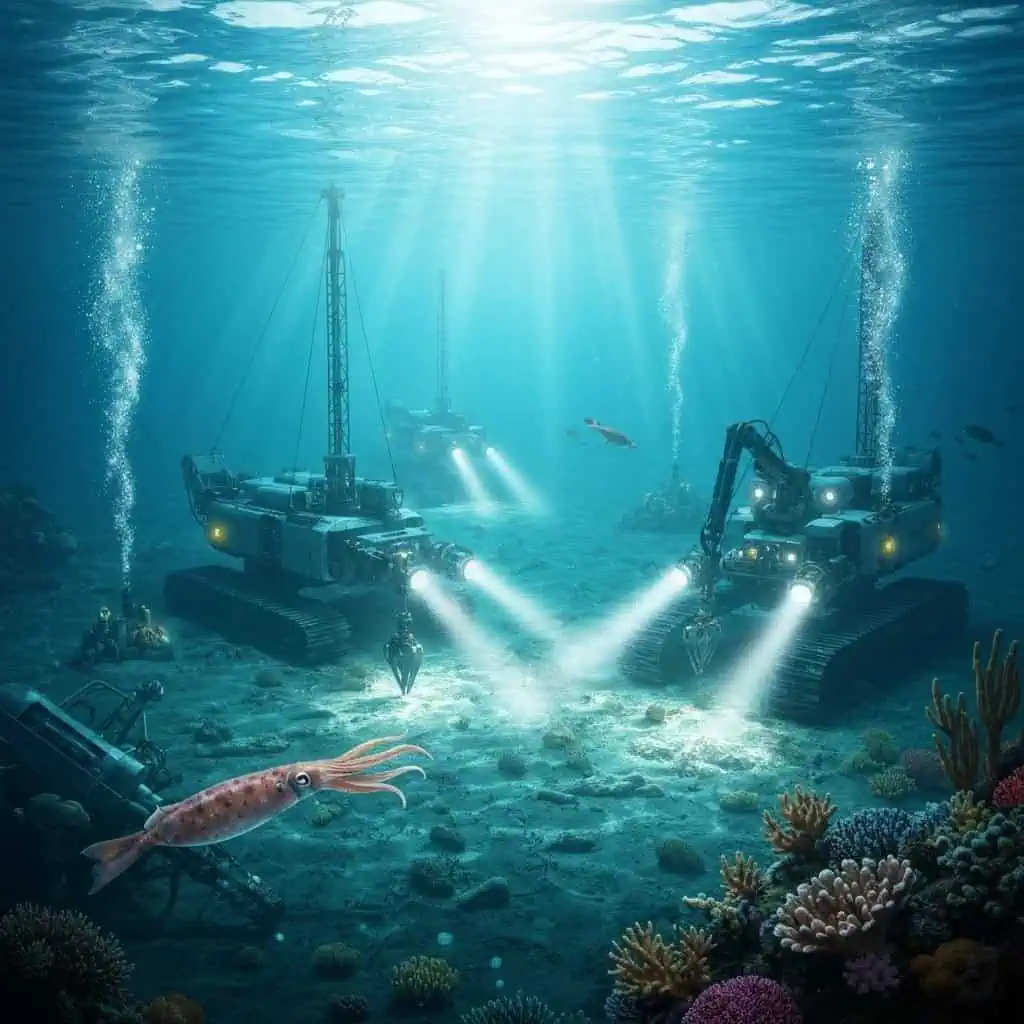 Górnictwo głębinowe: wizja przyszłości czy zagrożenie dla oceanów?